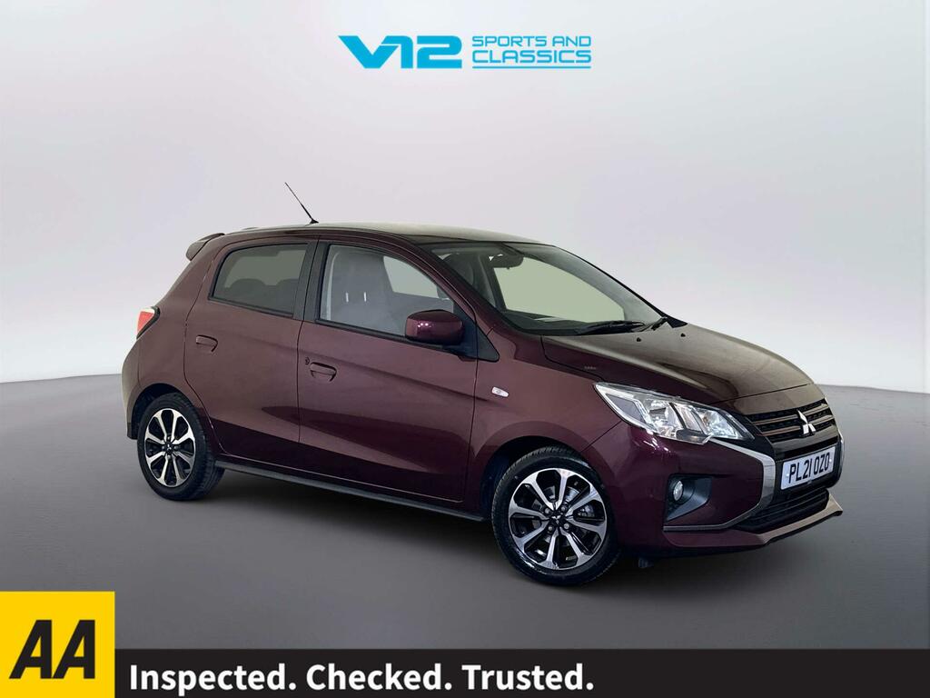 Mitsubishi Mirage 1.2 Design Pro Hatchback Euro 6 Purple