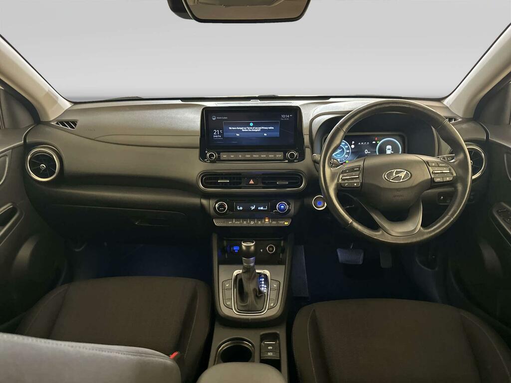 Hyundai Kona 1.6 H-gdi Premium Suv Hybrid Dct Euro 6 White #2