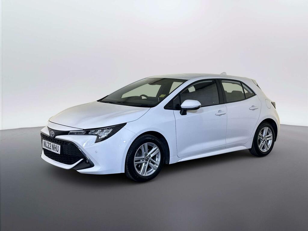 Toyota Corolla 1.8 Vvt-h Gpf Icon Tech Hatchback Hybri White #4