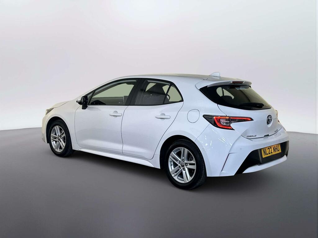 Toyota Corolla 1.8 Vvt-h Gpf Icon Tech Hatchback Hybri White #6