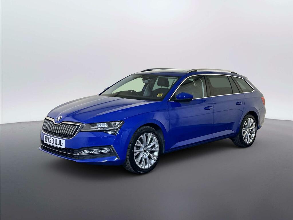 Skoda Superb 1.4 Tsi Iv 13Kwh Se L Estate Plug-in Hy Blue #4