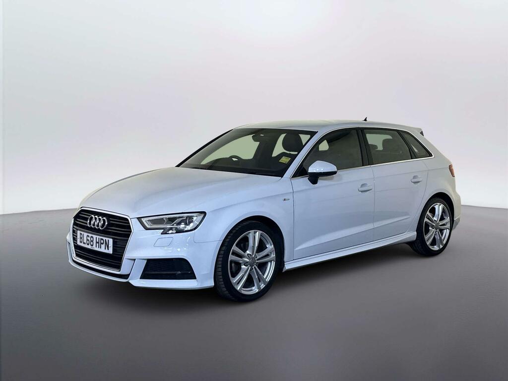 Audi A3 1.5 Tfsi Cod 35 S Line Sportback S Tron White #4