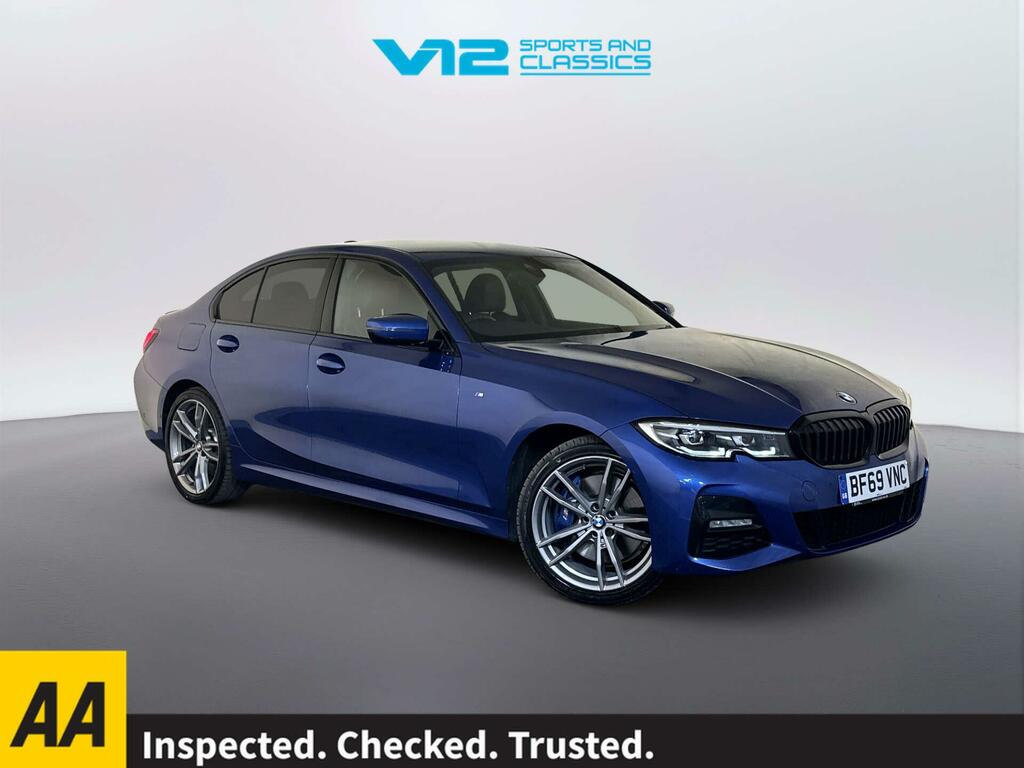 BMW 3 Series 2.0 330E 12Kwh M Sport Saloon Plug-in H Blue