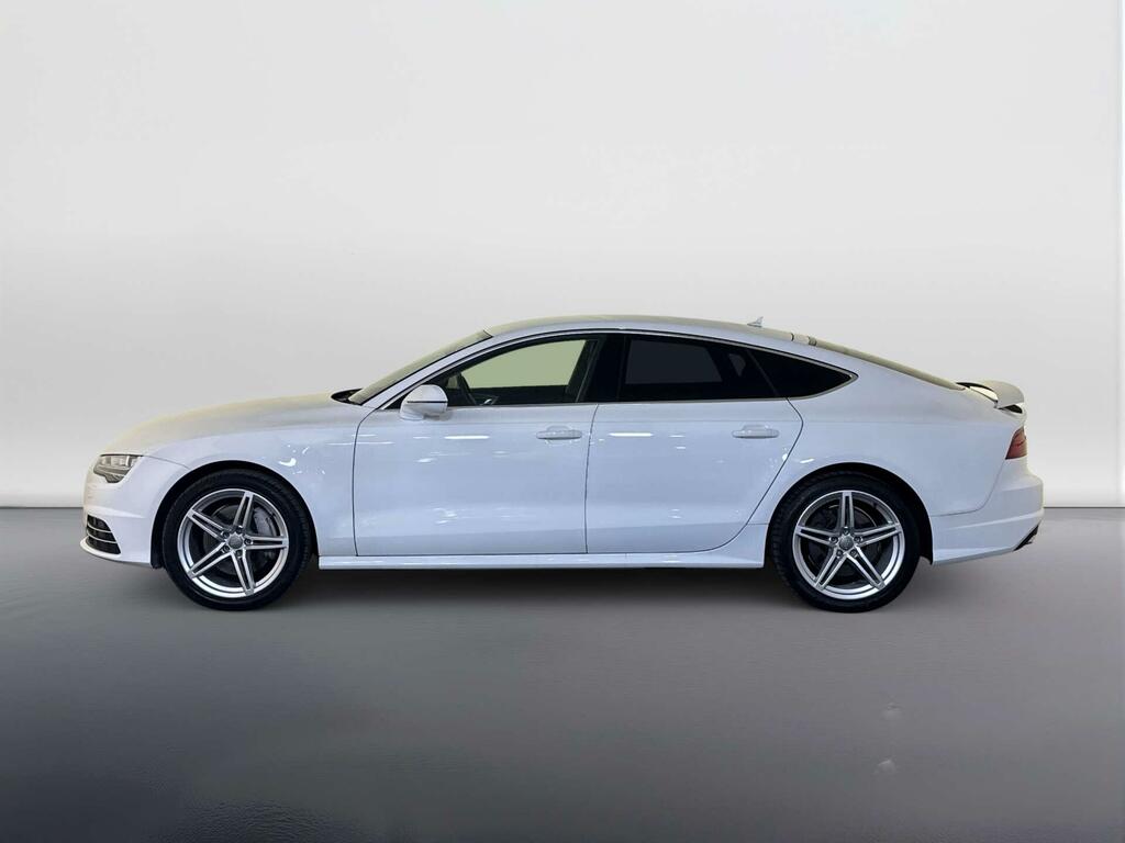 Audi A7 3.0 Tdi V6 Black Edition Sportback S Tr White #5