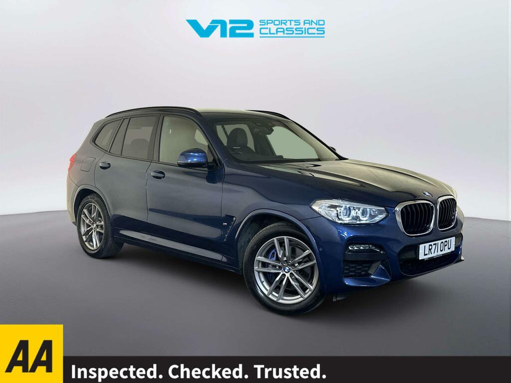 BMW X3 2.0 30E 12Kwh M Sport Suv Plug-in Hybri Blue