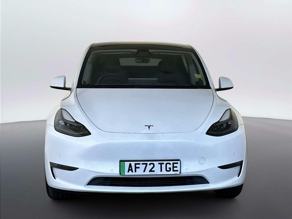 Tesla Model Y Dual Motor Long Range Suv 4Wde White #3
