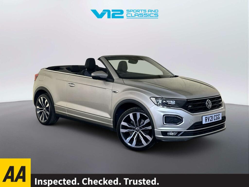 Volkswagen T-Roc 1.5 Tsi Evo R-line Cabriolet Dsg Euro 6 Silver