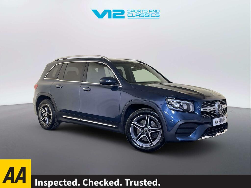 Mercedes-Benz GLB Class 2.0 Glb220d Amg Line Premium Suv 8G-d Blue