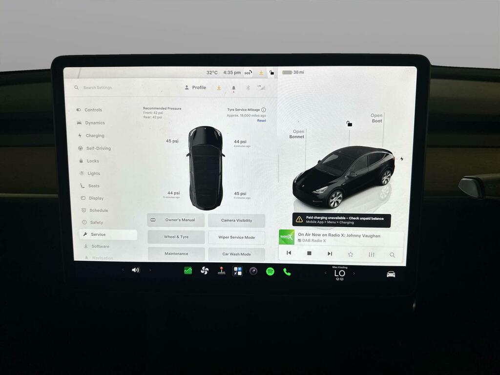 Tesla Model Y 202222 60Kwh Suv Awd 2 Keys 1 Owner Blue #23
