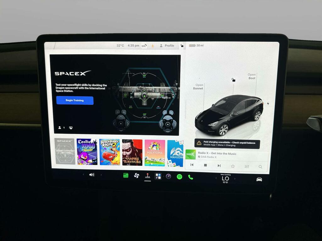 Tesla Model Y 202222 60Kwh Suv Awd 2 Keys 1 Owner Blue #21