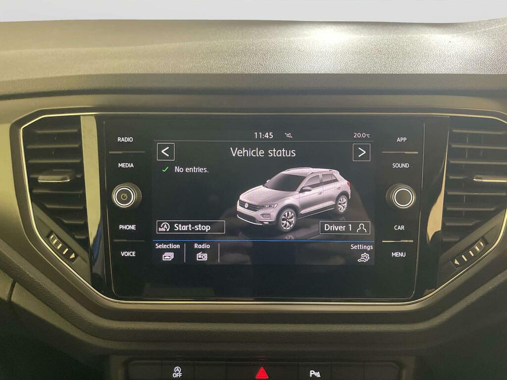 Volkswagen T-Roc 1.5 Tsi Evo Se Dsg White #20