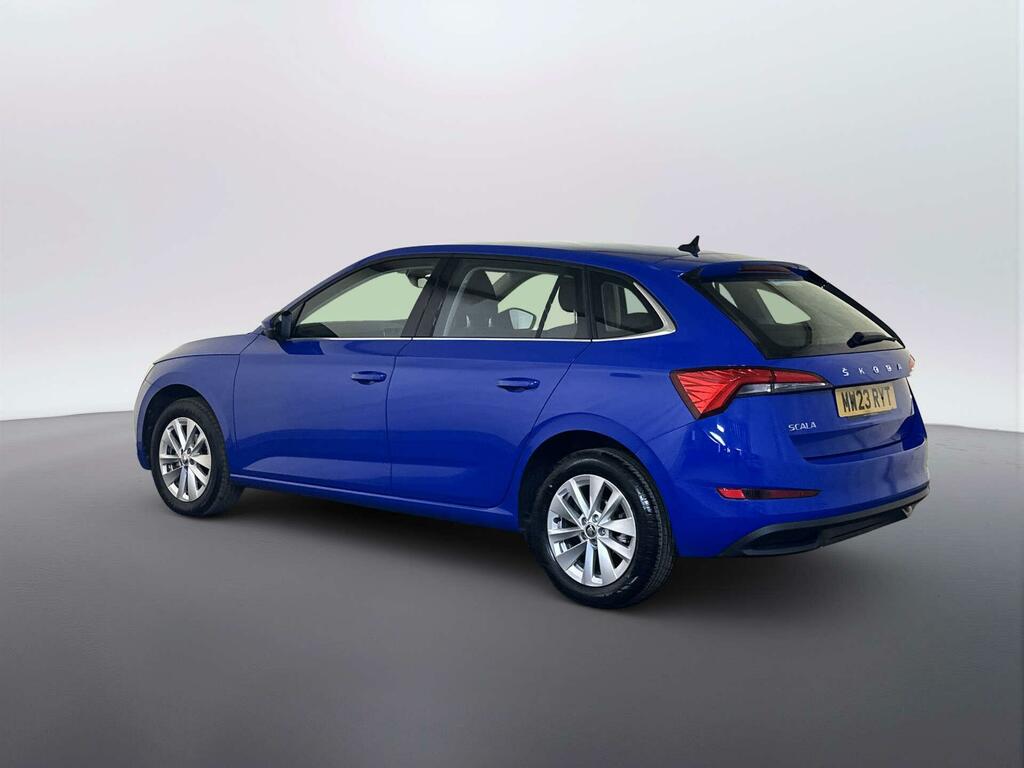 Skoda Scala 1.0 Tsi Se Technology Hatchback Blue #6