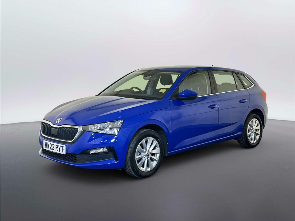 Skoda Scala 1.0 Tsi Se Technology Hatchback Blue #4