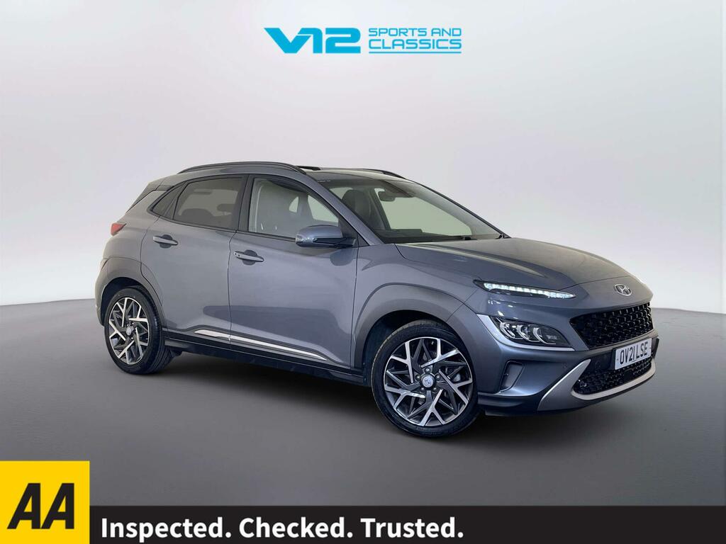 Hyundai Kona 1.6 H-gdi Ultimate Suv Hybrid Dct Euro Grey