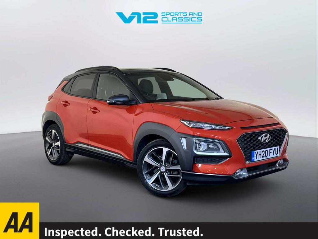 Hyundai Kona 1.6 T-gdi Premium Gt Suv Dct 4Wd Euro 6 Orange