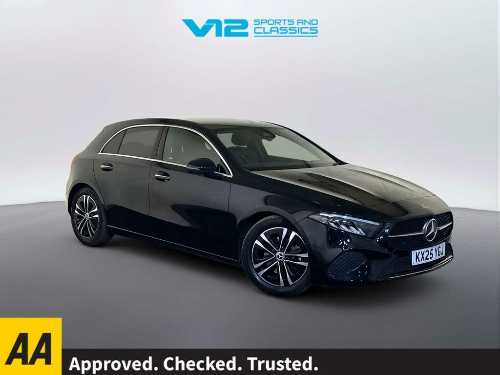 Mercedes-Benz A Class 1.3 A180h Mhev Sport Executive Hatchback Pet Black #1
