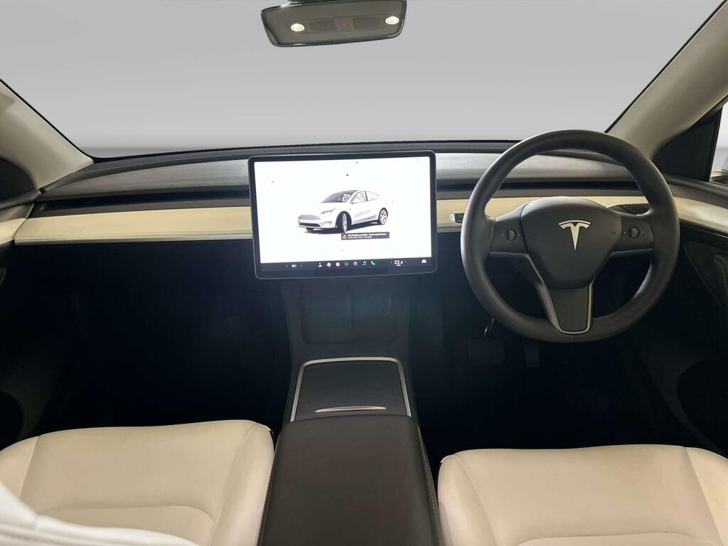 Tesla Model Y Dual Motor Long Range Suv 4Wde White #2