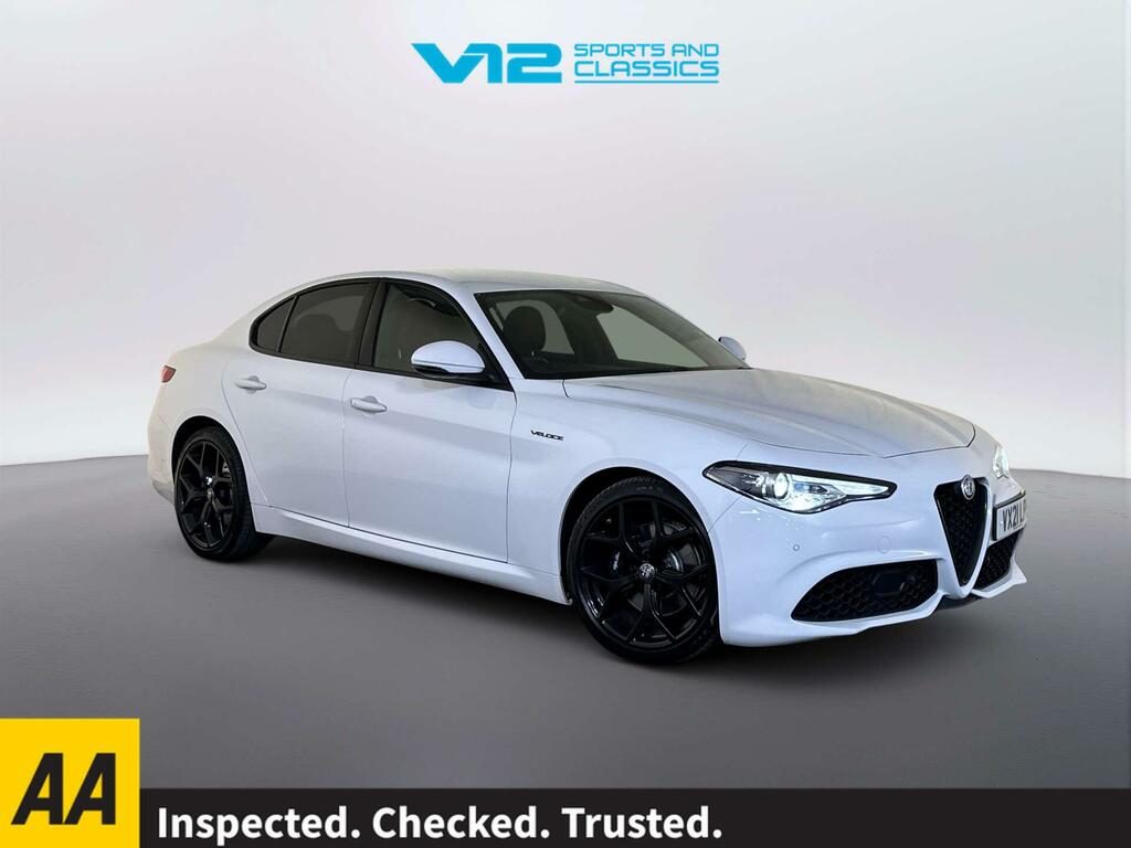Alfa Romeo Giulia 2.0T Veloce Saloon Gpf Euro 6 Ss White