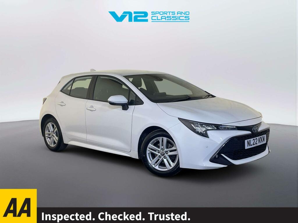 Toyota Corolla 1.8 Vvt-h Gpf Icon Tech Hatchback Hybri White