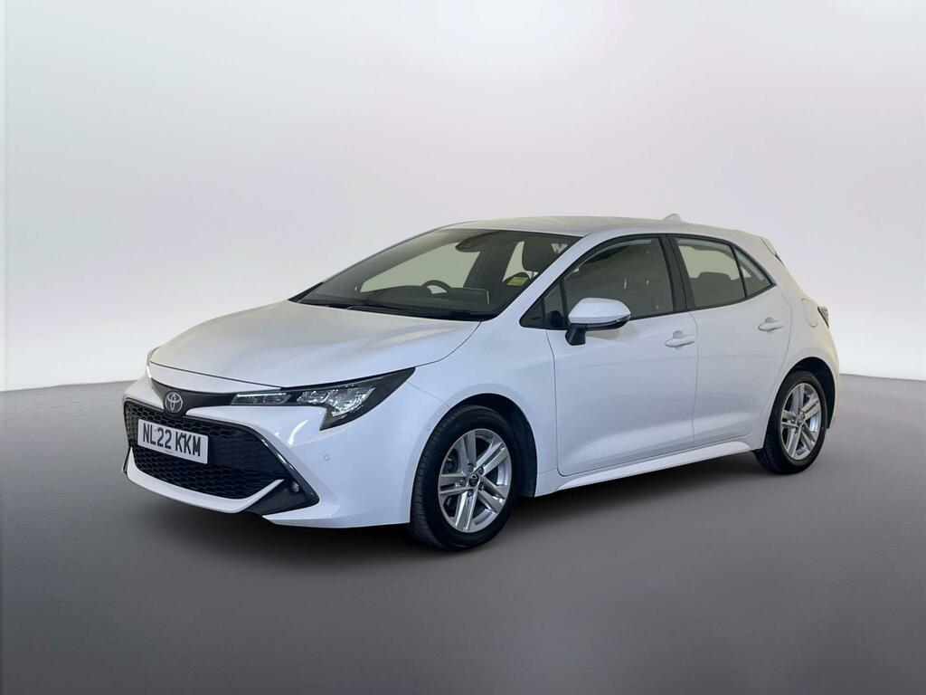 Toyota Corolla 1.8 Vvt-h Gpf Icon Tech Hatchback Hybri White #4