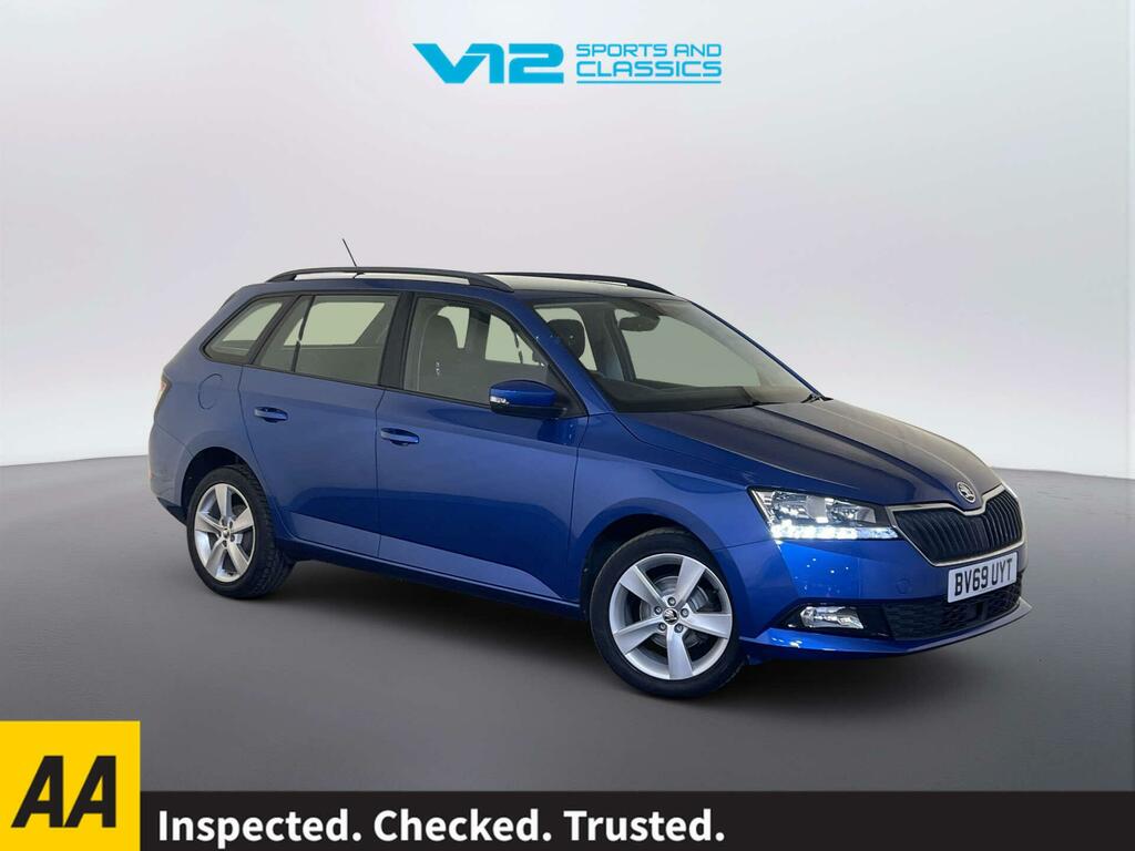 Skoda Fabia 1.0 Tsi Se L Estate Euro 6 Ss Blue