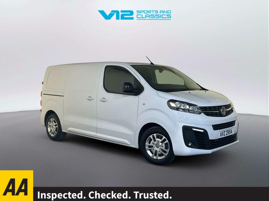 Vauxhall Vivaro 1.5 Turbo D 2700 Sportive Panel Van 6Dr Man White