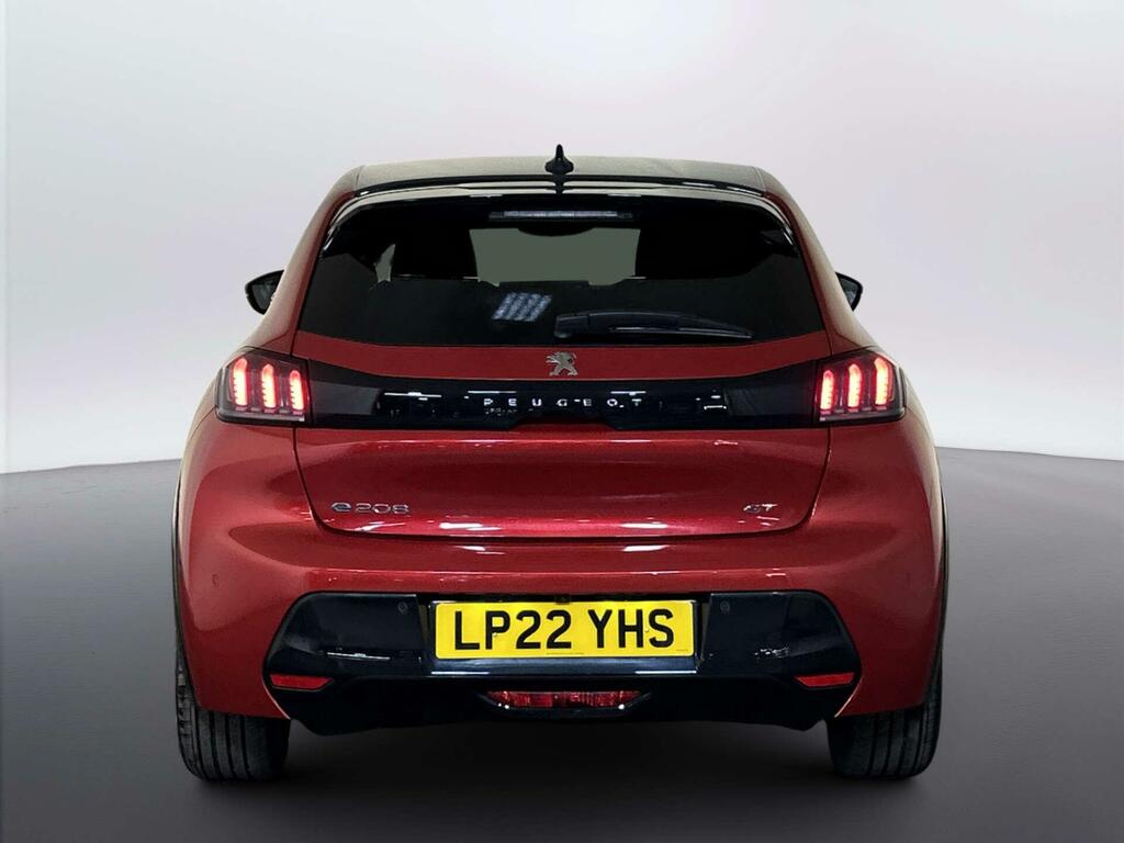 Peugeot e-208 100Kw Allure Premium 50Kwh Hatchback Yellow #7