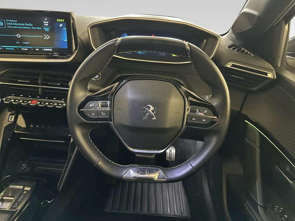 Peugeot e-208 100Kw Allure Premium 50Kwh Hatchback Yellow #15