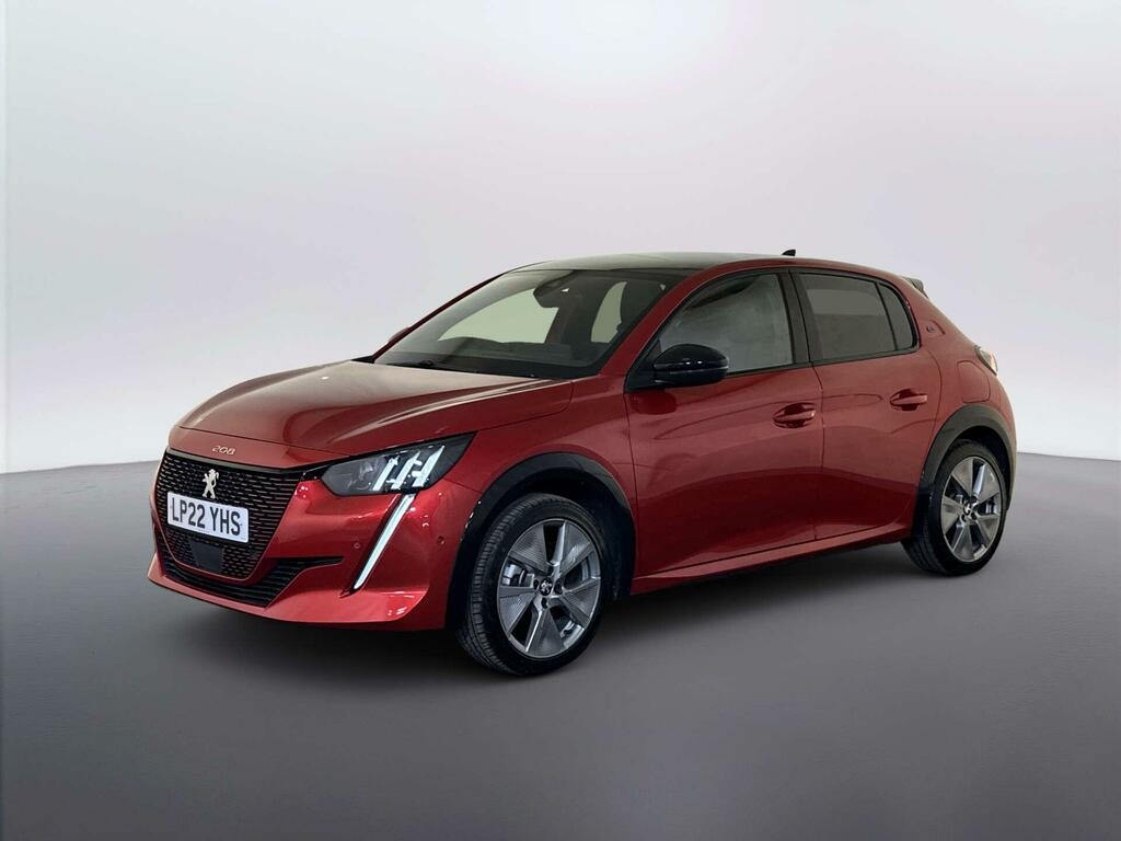Peugeot e-208 50Kwh Gt Hatchback 11Kw Charger Red #4