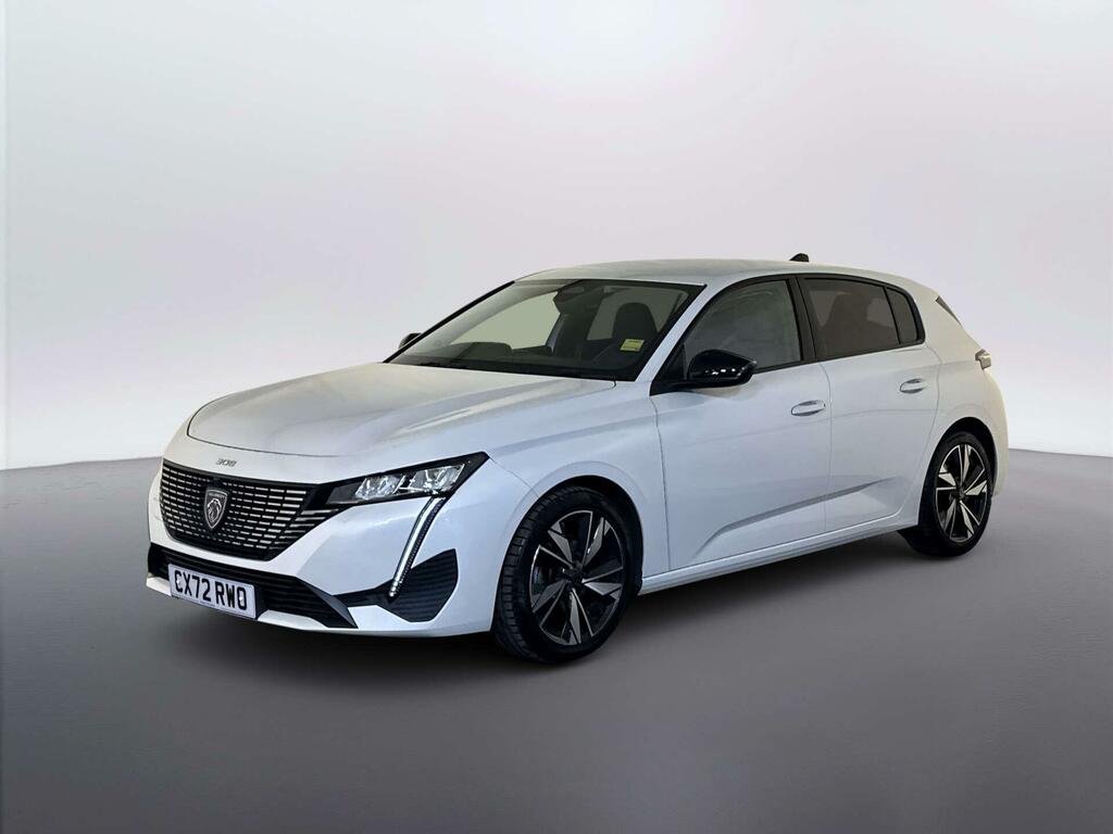 Peugeot 308 1.2 Puretech Allure Hatchback Eat Euro White #4