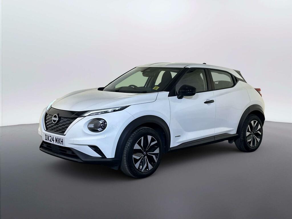 Nissan Juke 1.6 Acenta Premium Suv Hybrid Euro White #4