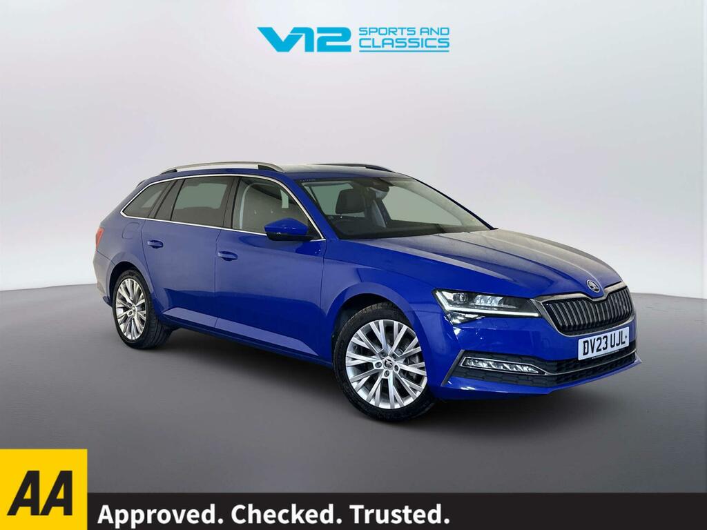 Skoda Superb 1.4 Tsi Iv 13Kwh Se L Estate Plug-in Hy Blue