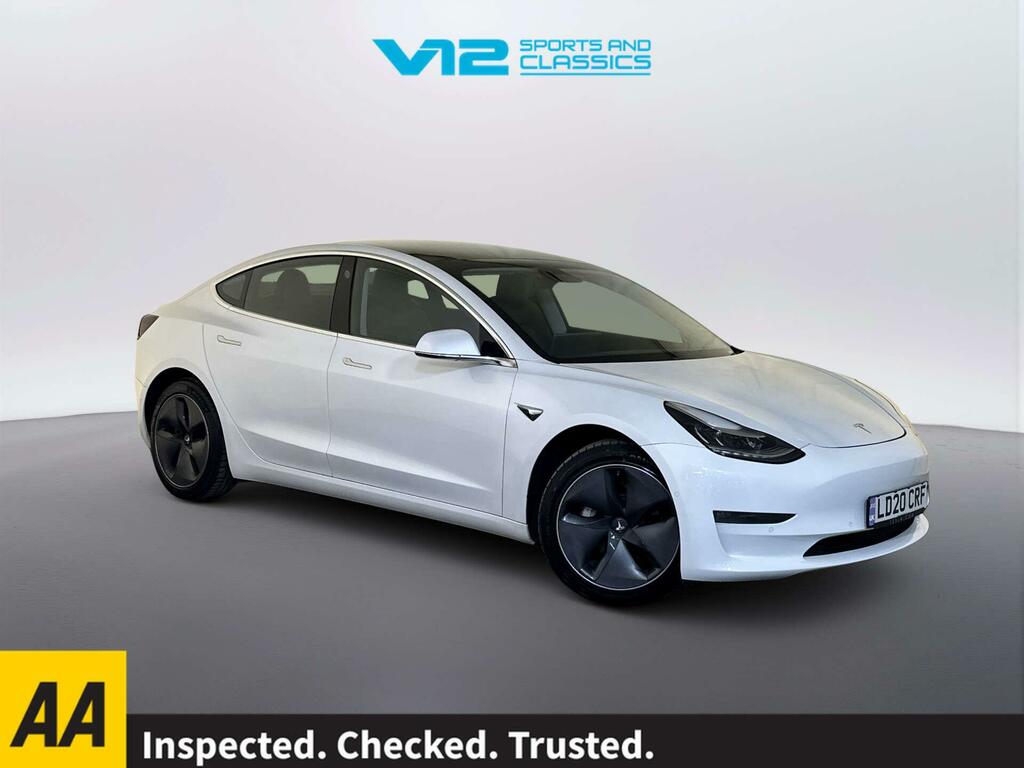 Tesla Model 3 Dual Motor Long Range Saloon 4 White