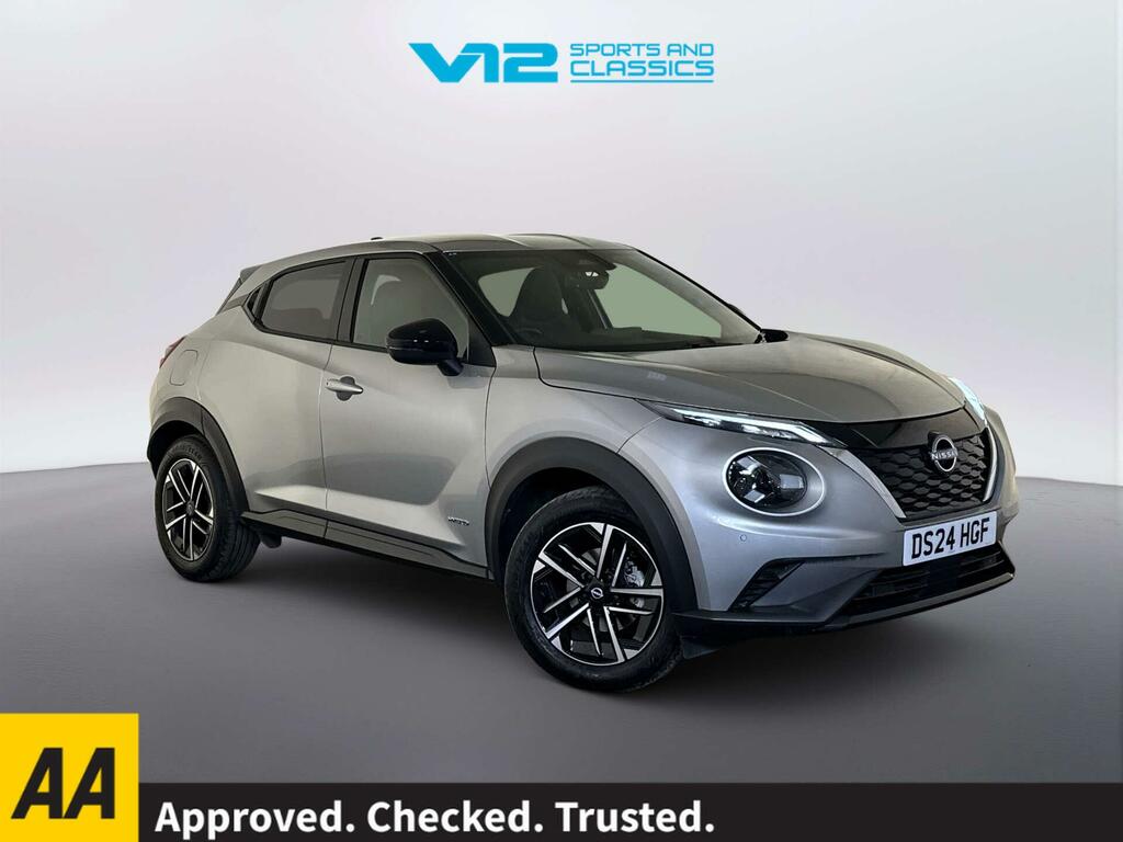 Nissan Juke 1.6 N-connecta Suv Hybrid Euro 6 Silver