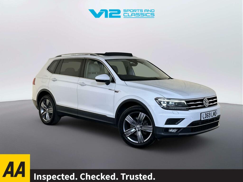 Volkswagen Tiguan Allspace 1.5 Tsi Evo Sel Suv Dsg Euro 6 Ss 1 White