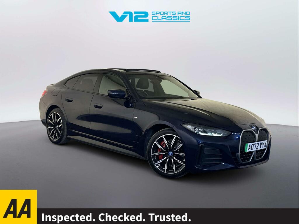 BMW i4 40 83.9Kwh M Sport Gran Coupe Ed Blue