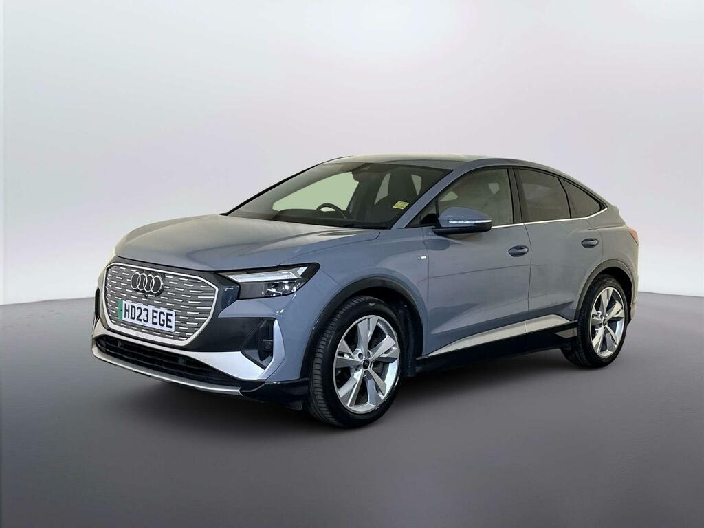 Audi Q4 E Tron 40 S Line Sportback 82Kwh 204 P Grey #4