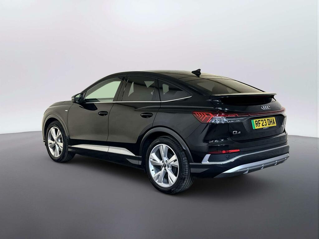 Audi Q4 E Tron 35 S Line Sportback 55Kwh 170 P Black #6