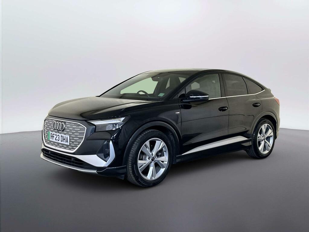 Audi Q4 E Tron 35 S Line Sportback 55Kwh 170 P Black #4