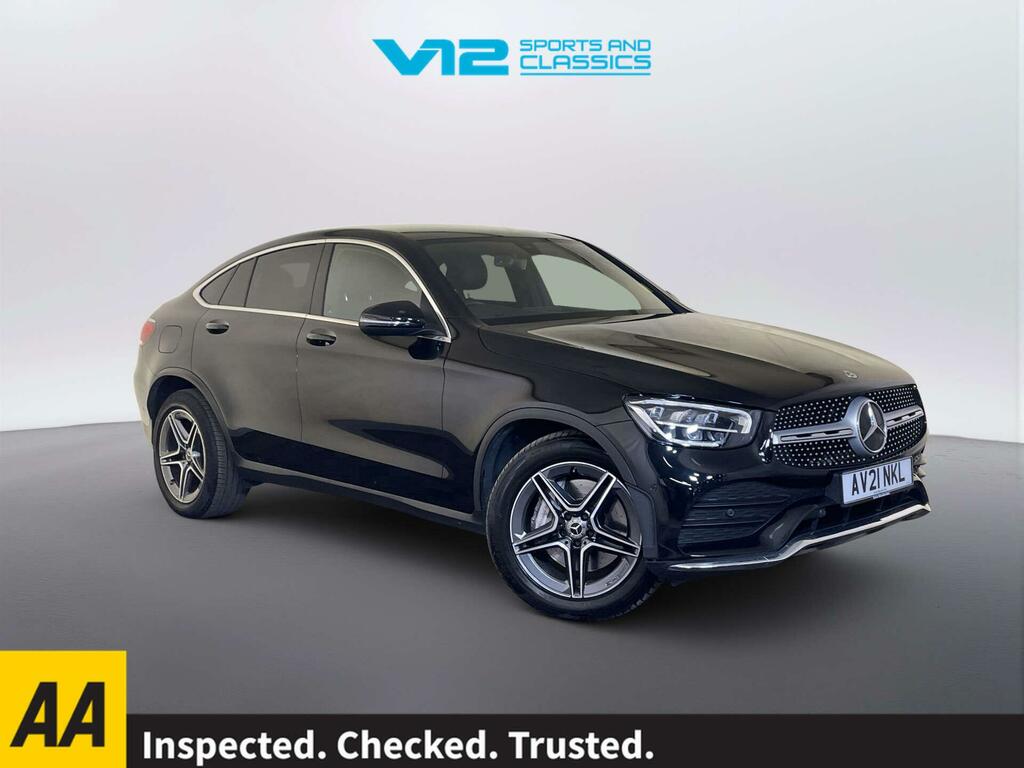 Mercedes-Benz GLC Class 2.0 Glc220d Amg Line Coupe G-tronic 4M Black