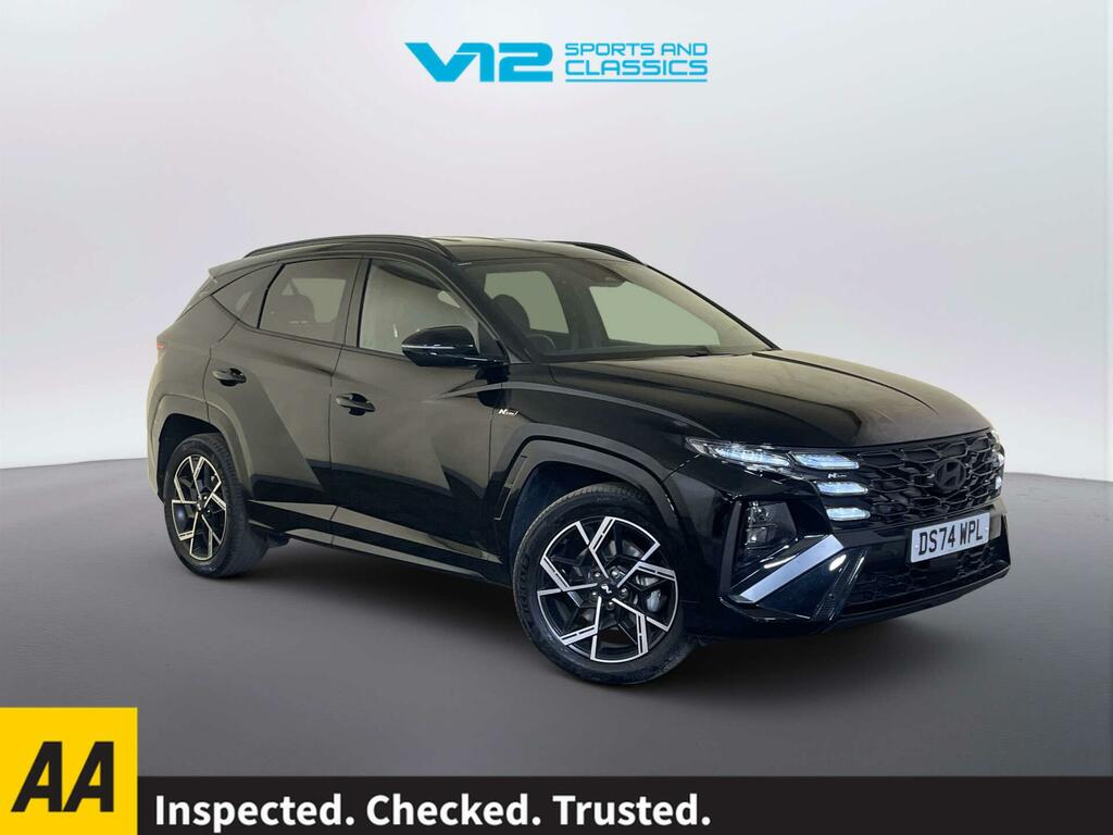 Hyundai Tucson 1.6 T-gdi N Line Suv Hybrid Euro 6 Black