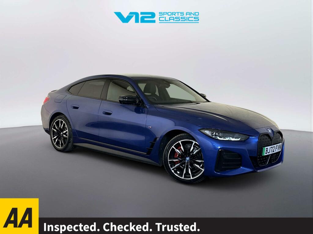 BMW i4 M50 83.9Kwh Gran Coupe 4Wd 544 Blue