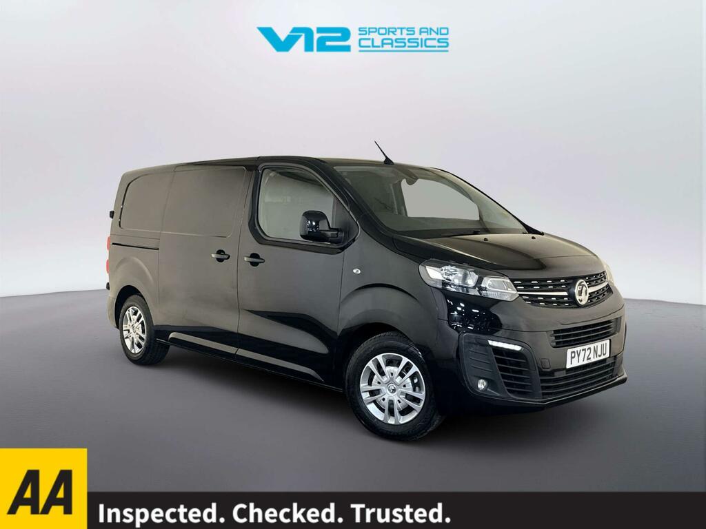 Vauxhall Vivaro 1.5 Turbo D 2700 Sportive Panel Van 6Dr Man Black