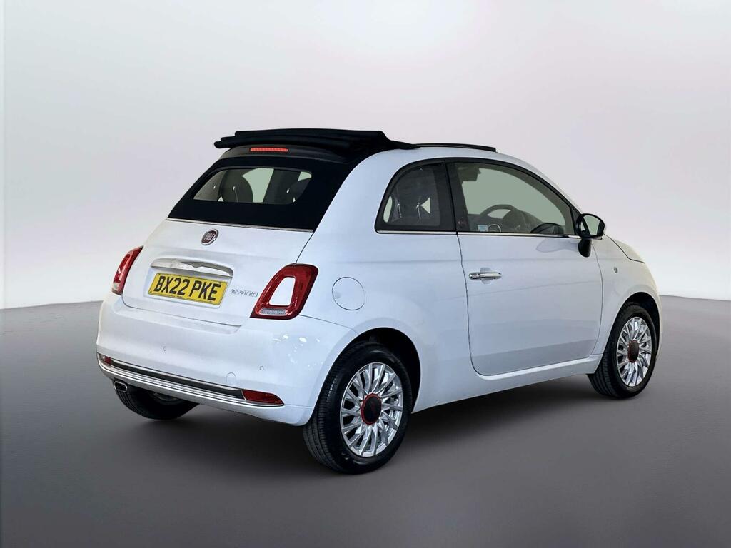 Fiat 500C 1.0 Mhev Dolcevita Convertible E White #8