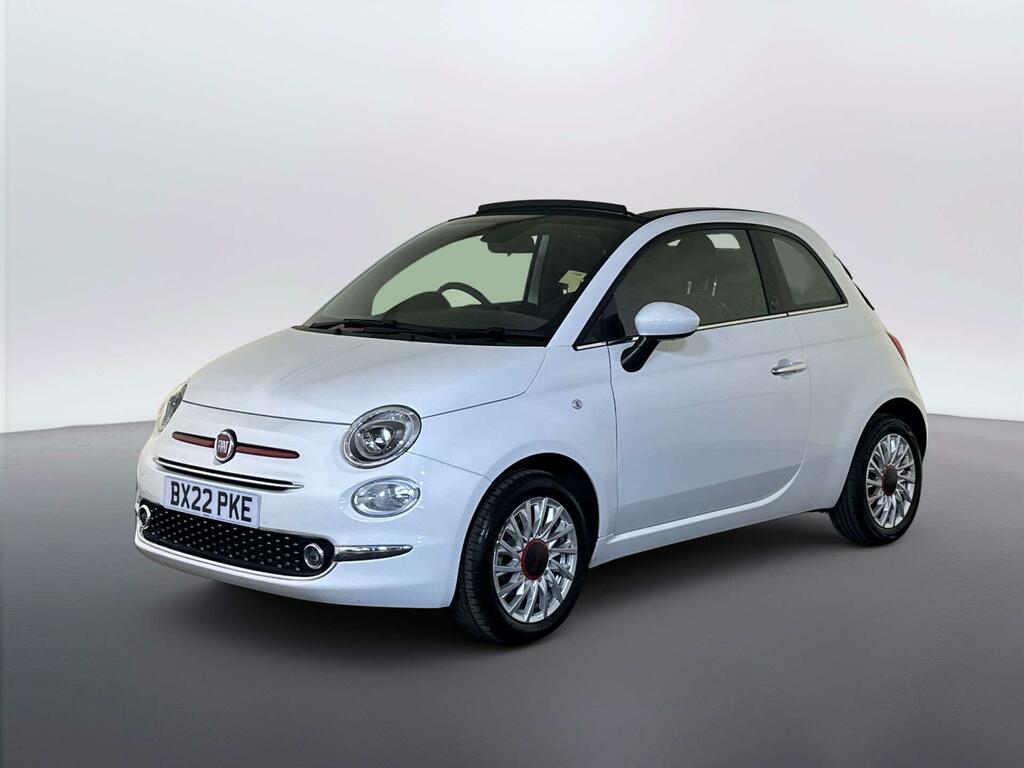 Fiat 500C 1.0 Mhev Red Convertible Euro 6 White #4