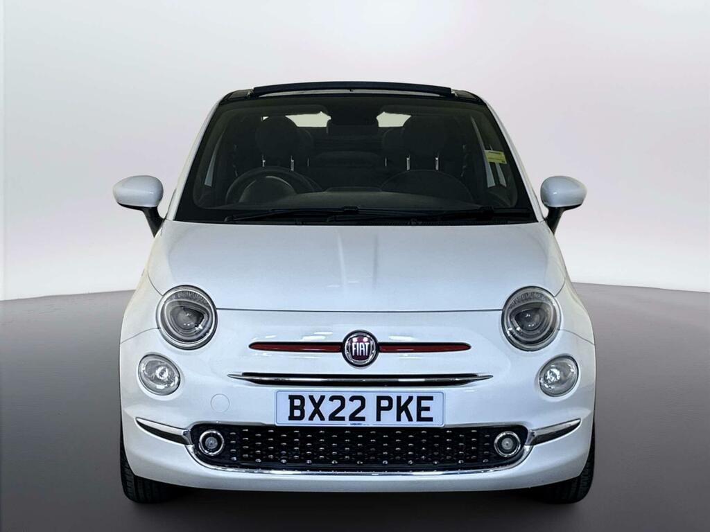 Fiat 500C 1.0 Mhev Red Convertible Euro 6 White #3