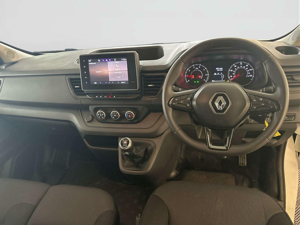 Renault Trafic 2.0 Dci Blue Sl28 Business Panel Van M White #2