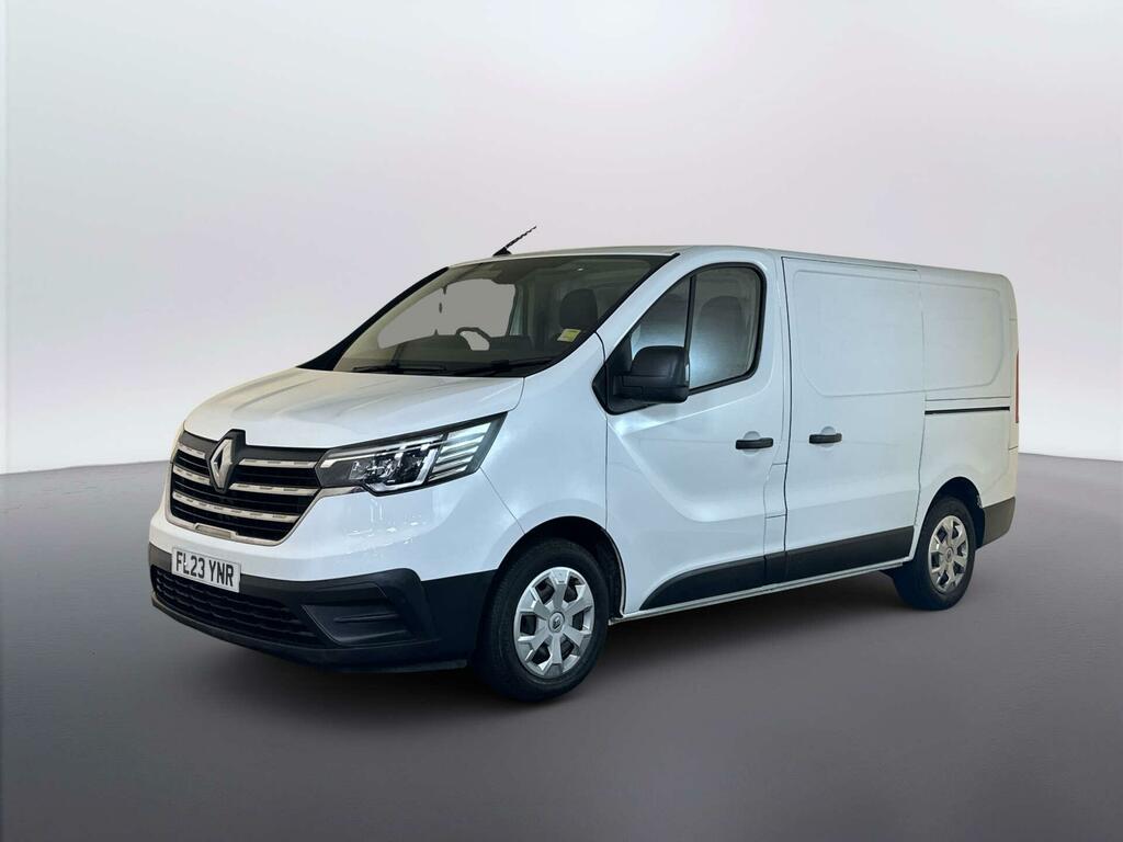 Renault Trafic 2.0 Dci Blue Sl28 Business Panel Van M White #4