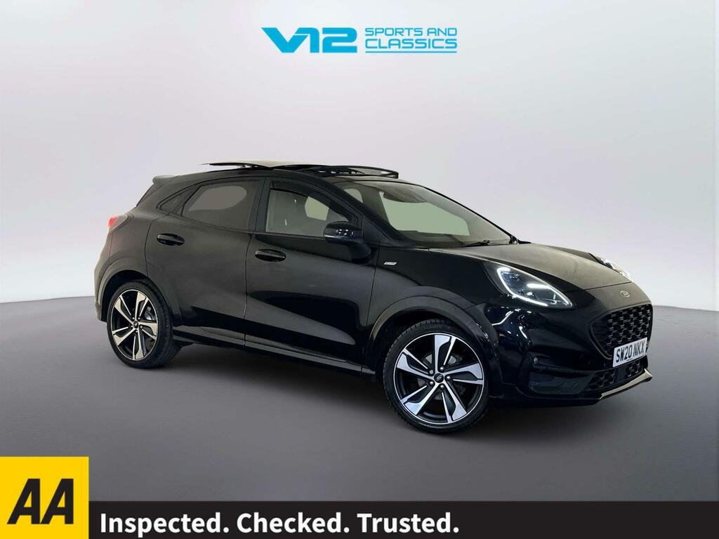 Ford Puma 1.0T Ecoboost Mhev St-line X First Edition Plus Su Black