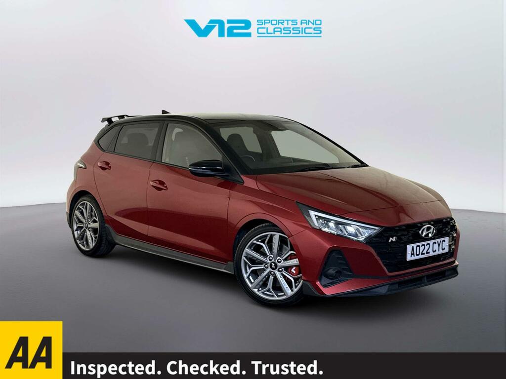 Hyundai I20 1.6 T-gdi N Hatchback Euro 6 S Red